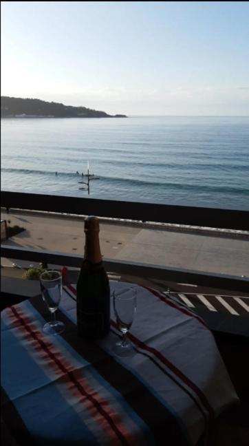 Splendide T2 Face A La Mer, Terrasse, Wifi Андай Экстерьер фото